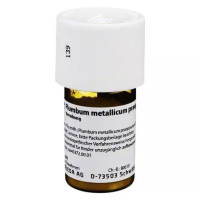 PLUMBUM METALLICUM praep. D 6 rozcieranie, 20 g