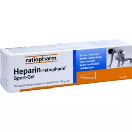 HEPARIN-RATIOPHARM Żel sportowy, 50 g