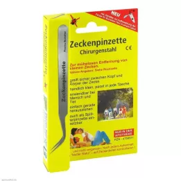 ZECKENPINZETTE Stal chirurgiczna, 1 szt