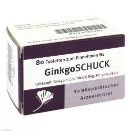 GINKGOSCHUCK Tabletki, 80 szt