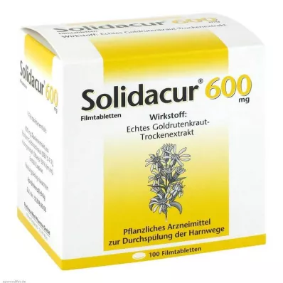 SOLIDACUR Tabletki powlekane 600 mg, 100 szt SOLIDACUR Tabletki powlekane 600 mg, 100 szt