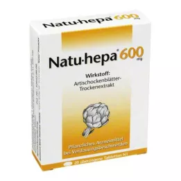 NATU HEPA Tabletki powlekane 600 mg, 20 szt
