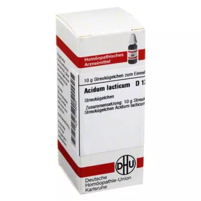 ACIDUM LACTICUM D 12 kulek, 10 g