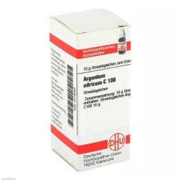 ARGENTUM NITRICUM C 100 globulek, 10 g