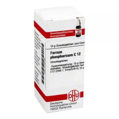 FERRUM PHOSPHORICUM C 12 kulek, 10 g