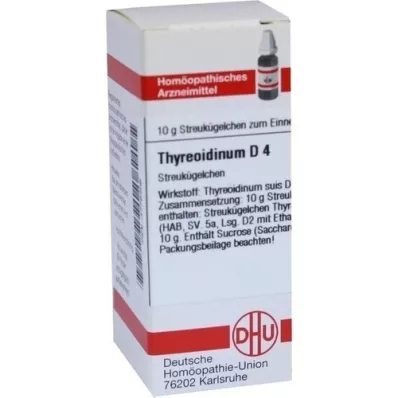 THYREOIDINUM D 4 globulki, 10 g