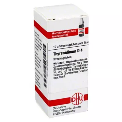 THYREOIDINUM D 4 globulki, 10 g THYREOIDINUM D 4 globulki, 10 g