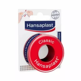 HANSAPLAST Klasyczny plaster mocujący 2,5 cm x 5 m, 1 szt