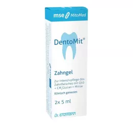 DENTOMIT Żel do zębów, 2X5 ml