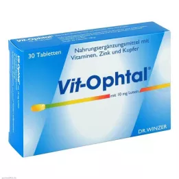 VIT OPHTAL z 10 mg luteiny w tabletkach, 30 szt