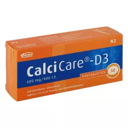 CALCICARE D3 tabletki do żucia, 50 szt