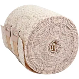 KOMPRESSIONS BINDE 8cmx5m w.short pull skin, 10 szt