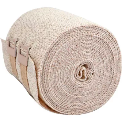 KOMPRESSIONS BINDE 8cmx5m w.short pull skin, 10 szt