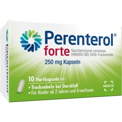 PERENTEROL kapsułki forte 250 mg, 10 szt