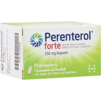 PERENTEROL kapsułki forte 250 mg, 20 szt