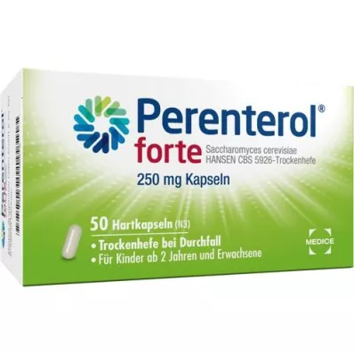 PERENTEROL kapsułki forte 250 mg, 50 szt