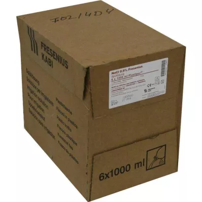 Nacl 0,9% plastikowa zakręcana butelka, 6X1000 ml Nacl 0,9% plastikowa zakręcana butelka, 6X1000 ml