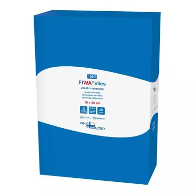 VLIESKOMPRESSEN 10x20 cm niesterylne 6x, 100 szt