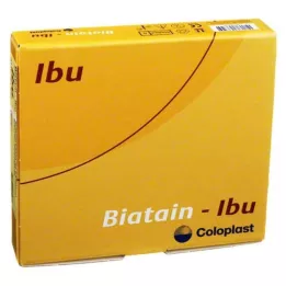 BIATAIN Opatrunek piankowy Ibu 10x10 cm nieprzylepny, 5 szt