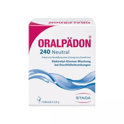 ORALPÄDON 240 neutralnych saszetek w proszku, 10 szt