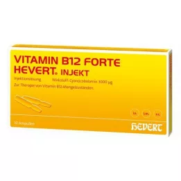 VITAMIN B12 HEVERT forte Ampułki do wstrzykiwań, 10 x 2 ml