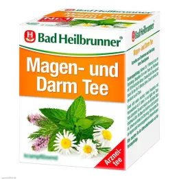 BAD HEILBRUNNER Woreczek filtrujący N do herbaty na żołądek i jelita, 8X1,75 g
