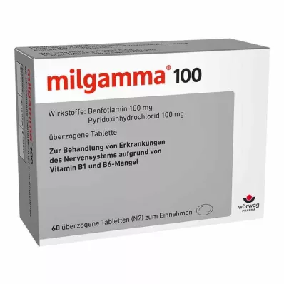 MILGAMMA Tabletki powlekane 100 mg, 60 szt