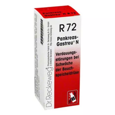 PANKREAS-GASTREU Mieszanina N R72, 50 ml