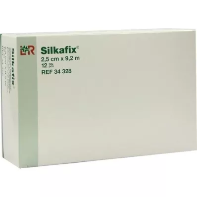 SILKAFIX Tynk samoprzylepny 2,5 cm x 9,2 m rdzeń kartonowy, 12 szt