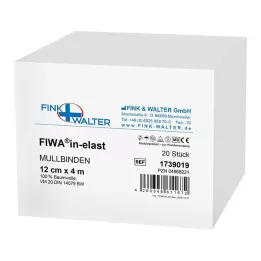 MULLBINDEN 12 cmx4 m 100% bawełna, 20 szt