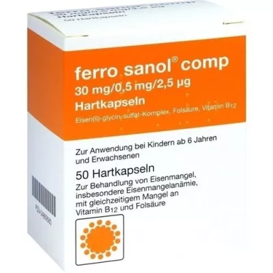 FERRO SANOL komp. Hard caps.w.msr.overz.pellets, 50 szt
