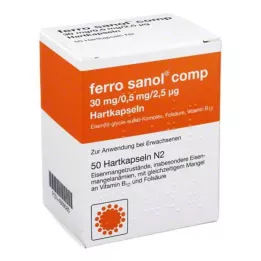 FERRO SANOL komp. Hard caps.w.msr.overz.pellets, 50 szt