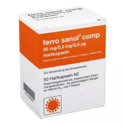 FERRO SANOL komp. Hard caps.w.msr.overz.pellets, 50 szt