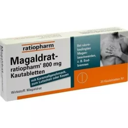 MAGALDRAT-ratiopharm 800 mg tabletki, 20 szt