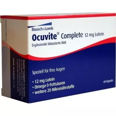 OCUVITE Kapsułki Complete 12 mg luteiny, 60 kapsułek