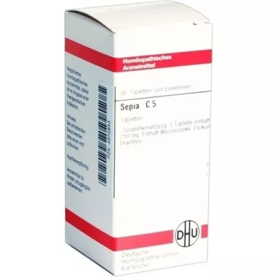 SEPIA C 5 tabletek, 80 szt
