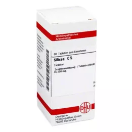 SILICEA C 5 tabletek, 80 szt