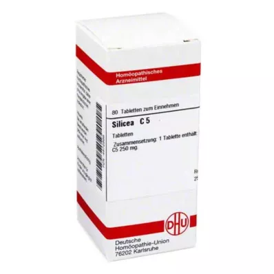 SILICEA C 5 tabletek, 80 szt