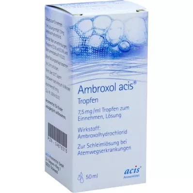 AMBROXOL krople acis, 50 ml