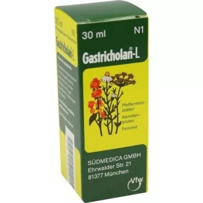 GASTRICHOLAN-L Płyn doustny, 30 ml