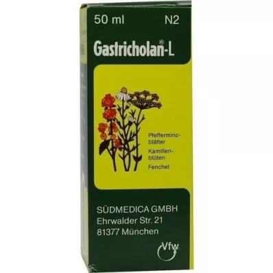 GASTRICHOLAN-L Płyn doustny, 50 ml