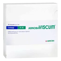 ABNOBAVISCUM Crataegi D 30 ampułek, 48 szt