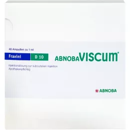 ABNOBAVISCUM Fraxini D 10 ampułek, 48 szt