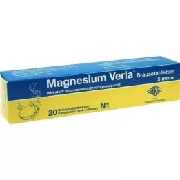 MAGNESIUM VERLA Tabletki musujące, 20 szt