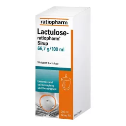LACTULOSE-syrop ratiopharm, 200 ml