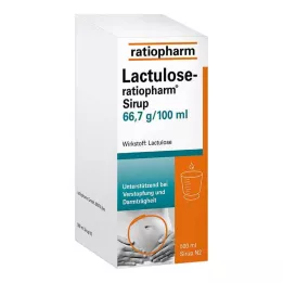 LACTULOSE-syrop ratiopharm, 500 ml