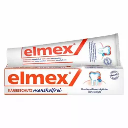 ELMEX bezmentolowa pasta do zębów w składanym pudełku, 75 ml