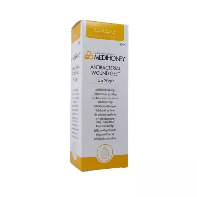 MEDIHONEY antybakteryjny żel na rany, 5X20 g MEDIHONEY antybakteryjny żel na rany, 5X20 g