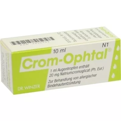 CROM-OPHTAL Krople do oczu, 10 ml