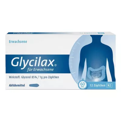 GLYCILAX Czopki dla dorosłych, 12 szt GLYCILAX Czopki dla dorosłych, 12 szt
